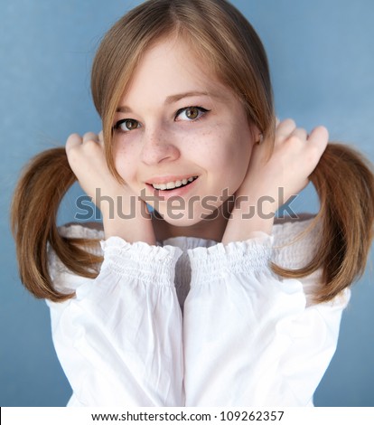 Matchless phrase, Cute teen pigtails captions Agree, Cute teen pigtails captions really