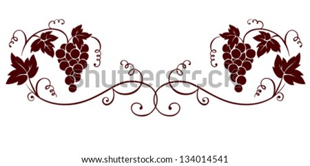 Design element -- grape