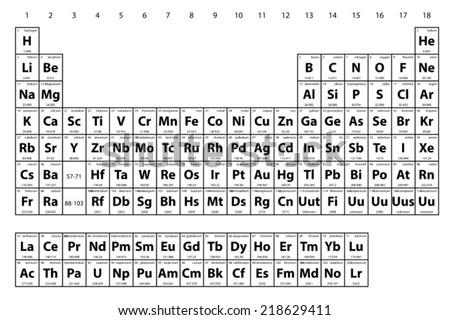 Periodic Table Stock Photos, Images, & Pictures | Shutterstock