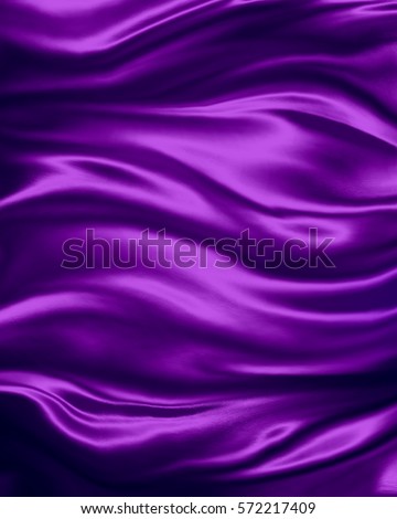 elegant luxury purple background with wavy draped folds of cloth, smooth silk texture with wrinkles and creases in flowing fabric