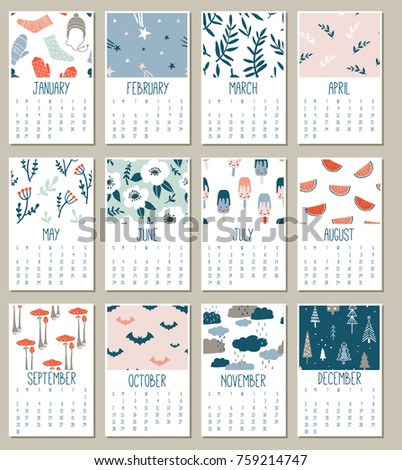 calendar 2018 template