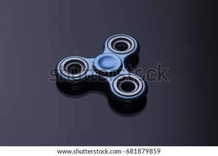 Hand Fid Spinner Toy Stress Anxiety Stock Royalty Free