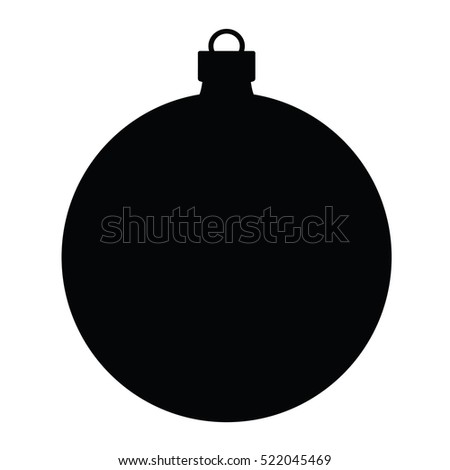 Bauble Silhouette Stock Images, Royalty-Free Images 