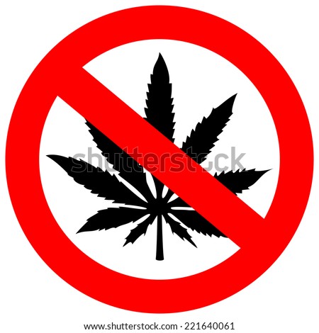 Drugfree Zone Sign Stock Vector 16700506 - Shutterstock