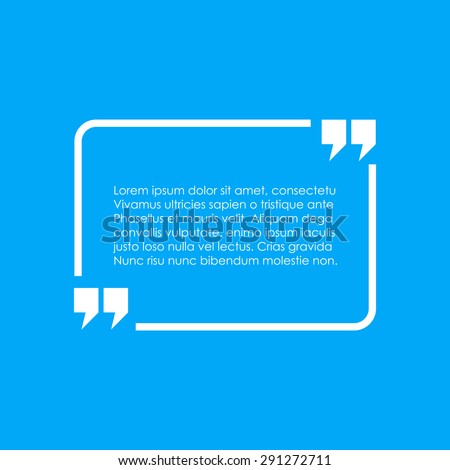 Vector Quote Box Stock Images, Royalty-Free Images & Vectors | Shutterstock