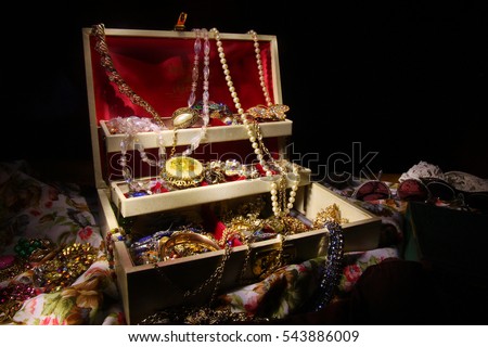 Antique Jewelry Box