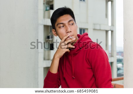 LA Teen Boy Smoking