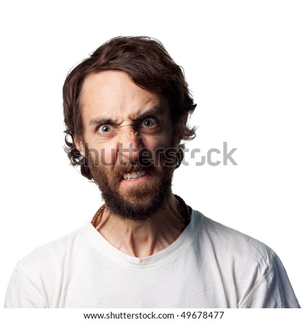 Scared Man Hiding Behind His Hands Stock Photo 49854247 - Shutterstock