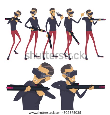 Shooter Stock Vectors, Images & Vector Art | Shutterstock