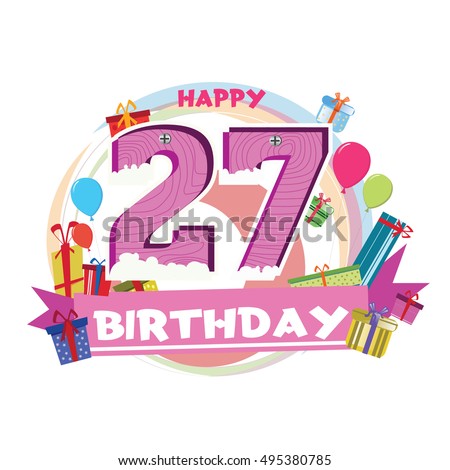 27th Birthday Stock Images, Royalty-Free Images & Vectors | Shutterstock