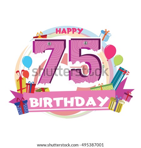 75th Birthday Stock Photos, Royalty-Free Images & Vectors - Shutterstock