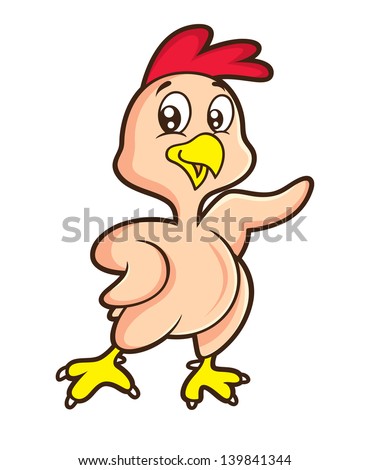 Featherless Chicken Stock Vector 139841344 - Shutterstock