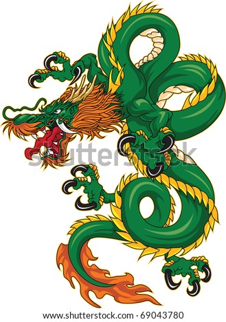 Dragon Tattoo Stock Photos, Images, & Pictures | Shutterstock