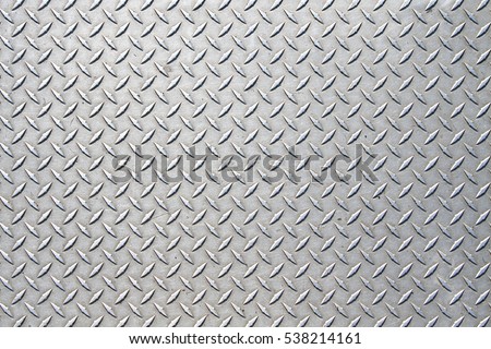 Metal Floor Plate Diamond Pattern Stock Photo (Royalty Free) 538214161 ...