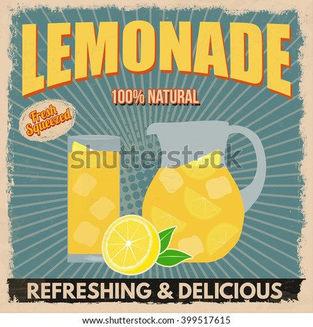 Cute Lemon Drink Straw Fresh Lemonade Stock Vector 418743496 - Shutterstock