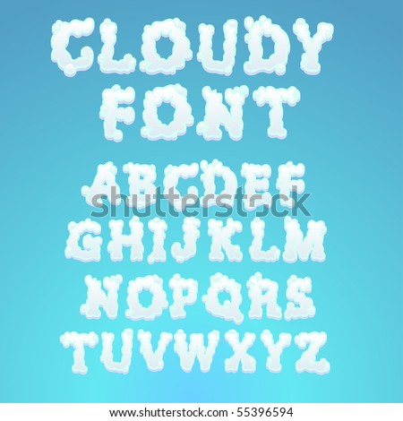 Cloud Letters Stock Images, Royalty-Free Images & Vectors | Shutterstock