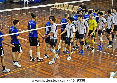 Turin Italy March 26 Volleyball Match Stock Photo 74549344  Shutterstock