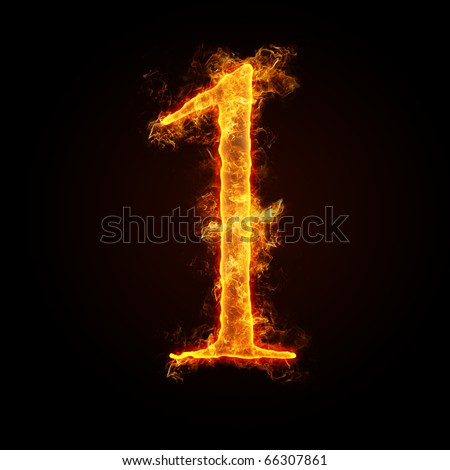 Flaming numbers Stock Photos, Images, & Pictures | Shutterstock