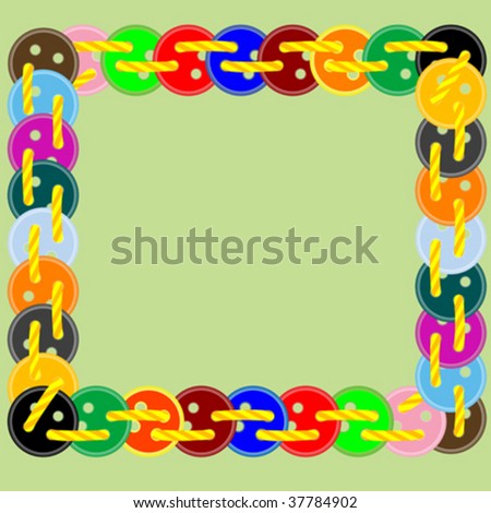 alphabet frame bright letters white border stock vector 101771095