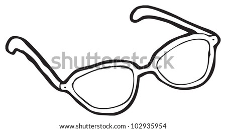 Cartoon Sunglasses Stock Illustration 102935954 - Shutterstock