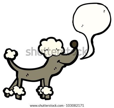 Cartoon Poodle Stock Illustration 103193360 - Shutterstock