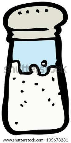 Salt Pot Cartoon Stock Vector 62315014 - Shutterstock