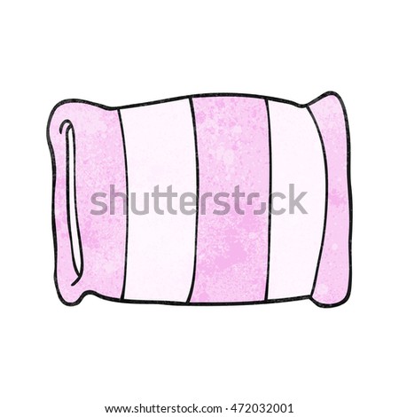 Cartoon Bed Pillow Stock Vector 103855667 - Shutterstock