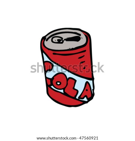 Drawing Soda Can 스톡 벡터 47560921 - Shutterstock