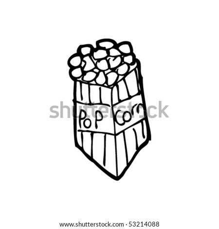 Cartoon Popcorn Stock Images Royalty-Free Images Vectors Shutterstock