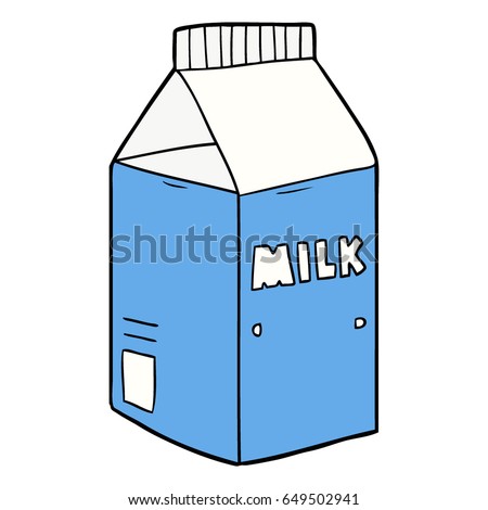 Spilled Milk Cartoon Stock Vector 103868768 - Shutterstock