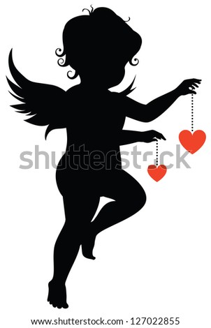 Girl Sitting On Moon Blows Hands Stock Vector 130831595 - Shutterstock