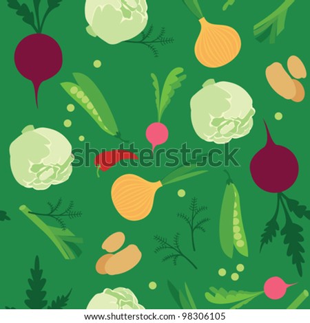 Colorful Vector Icons Set Fruits Vegetables Stock Vector 523649821