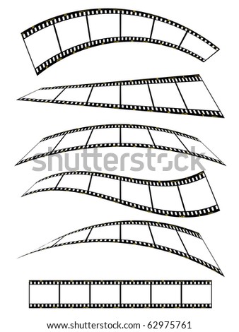 Film Strips Design Stock Vector 127350161 - Shutterstock