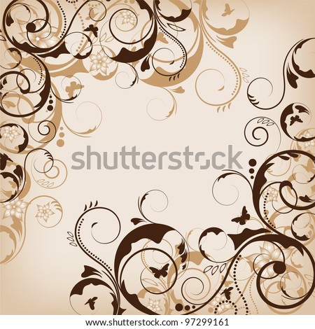 Brown Flower Design 10