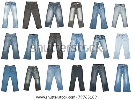 Jeans Isolated Stock Photos, Images, & Pictures | Shutterstock