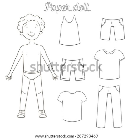 Put On Clothes Stock Vectors & Vector Clip Art | Shutterstock