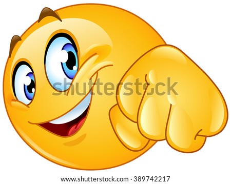 Emoticon Giving Fist Bump Stock Vector 389742217 - Shutterstock