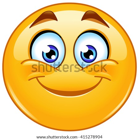 Smiling Emoticon Stock Vector 415278904 - Shutterstock