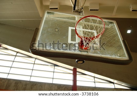 Indoor Basketball Hoop Grungy Looking Wall Stock Photo 3738106 ... Indoor Basketball Hoop Grungy Looking Wall Stock Photo 3738106 ...
