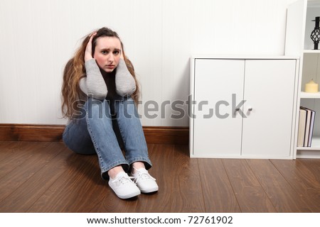 Scared Girl Stock Photos, Images, & Pictures | Shutterstock