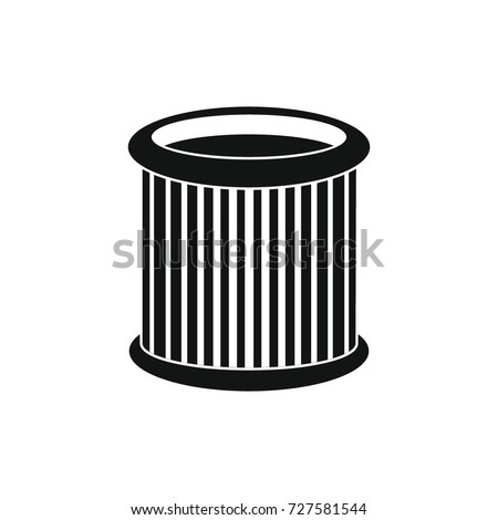 Download Car Filter Icon Silhouette Illustration Car Stock Vector ...