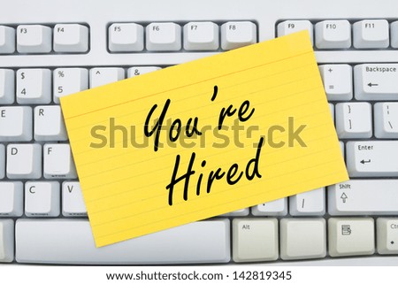 Stock options when hired