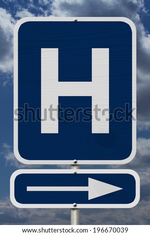 Hospital Road Sign Stock Photos, Images, & Pictures | Shutterstock