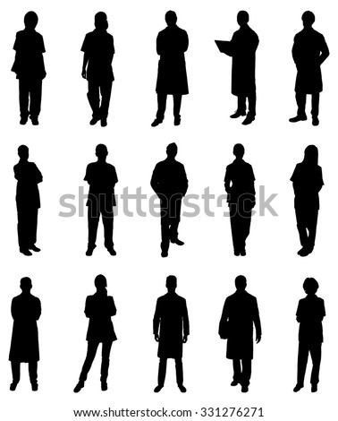 Nurse Silhouette Stock Images, Royalty-Free Images 