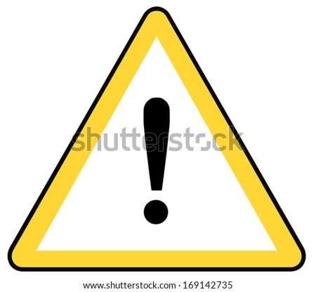 Blank Other Danger Hazard Sign Isolated Stock Photo 73804102 - Shutterstock
