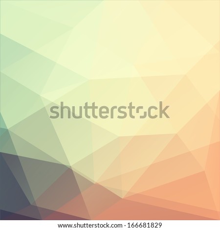 Abstract triangle art - eps10