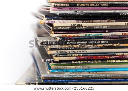 Stack Of Vinyl Records Stock Photos, Images, & Pictures | Shutterstock