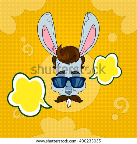 Download Rabbit Wearing Glasses Stock Images, Royalty-Free Images ...