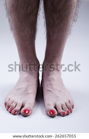 Adult Long Tube Female Hairy Legs