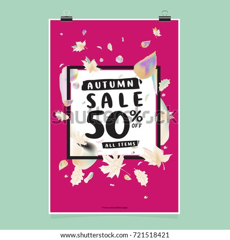 sale poster template